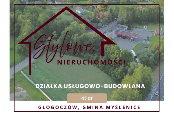 Głogoczów, Myślenice, Działka na sprzedaż