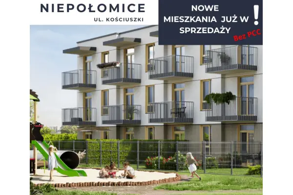 Niepołomice, wielicki, Mieszkanie na sprzedaż