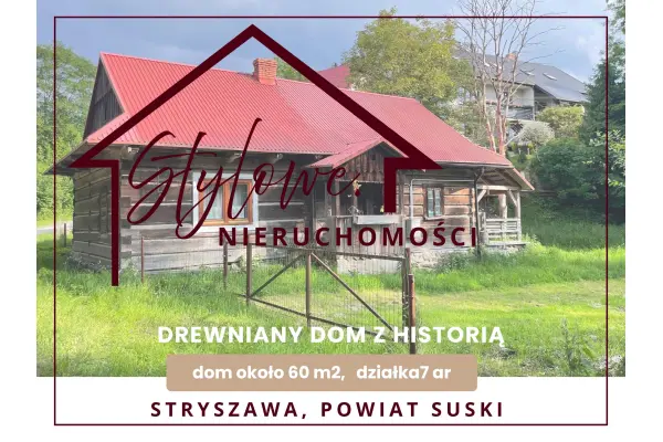 Stryszawa, suski, Dom na sprzedaż